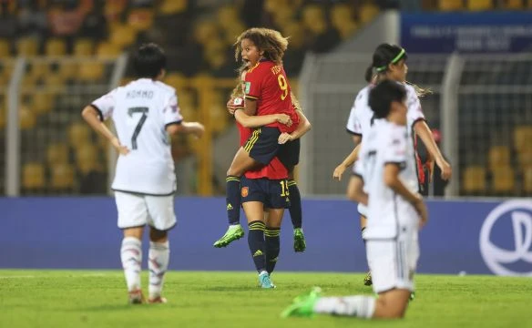 Japan v Spain | Quarter-finals | FIFA U-17 Women's World Cup India 2022™ | Highlights