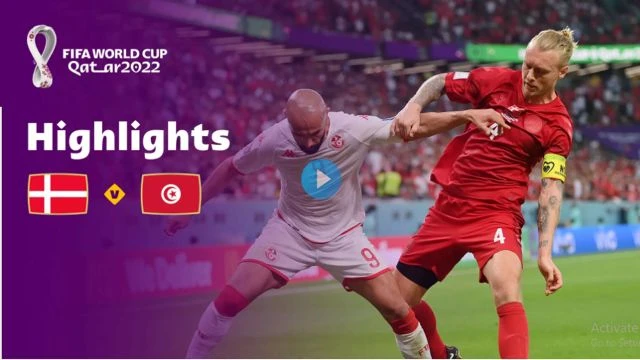 Denmark v Tunisia  Group D  FIFA World Cup Qatar 2022™  Highlights
